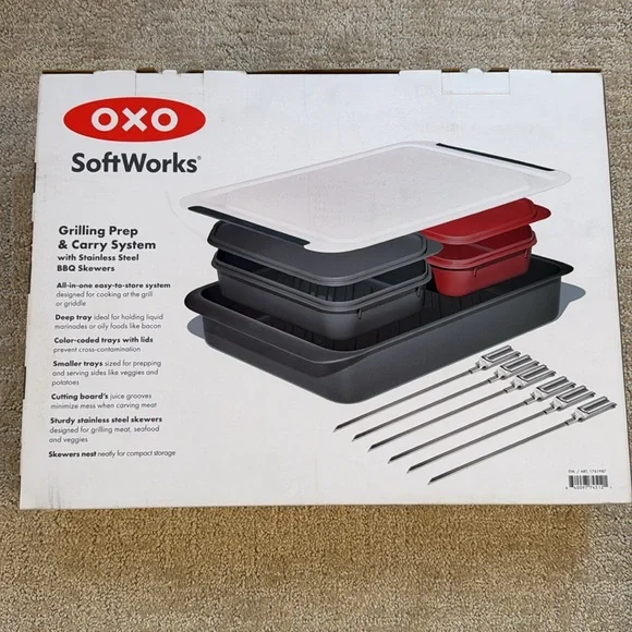 OXO Grilling Prep & Carry System - Picture 2 of 2